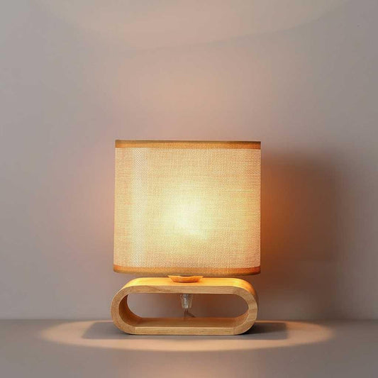 Bambino | Bamboo Table Lamp for Bedroom and Desk Use