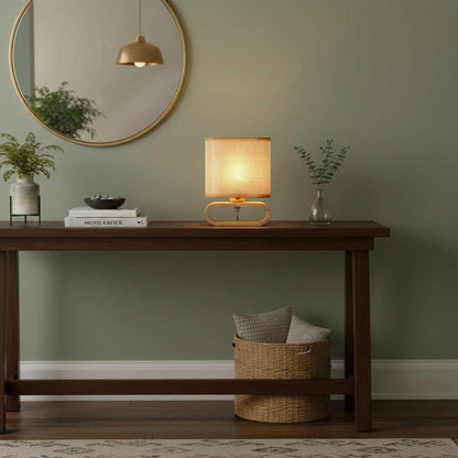 Bambino | Bamboo Table Lamp for Bedroom and Desk Use