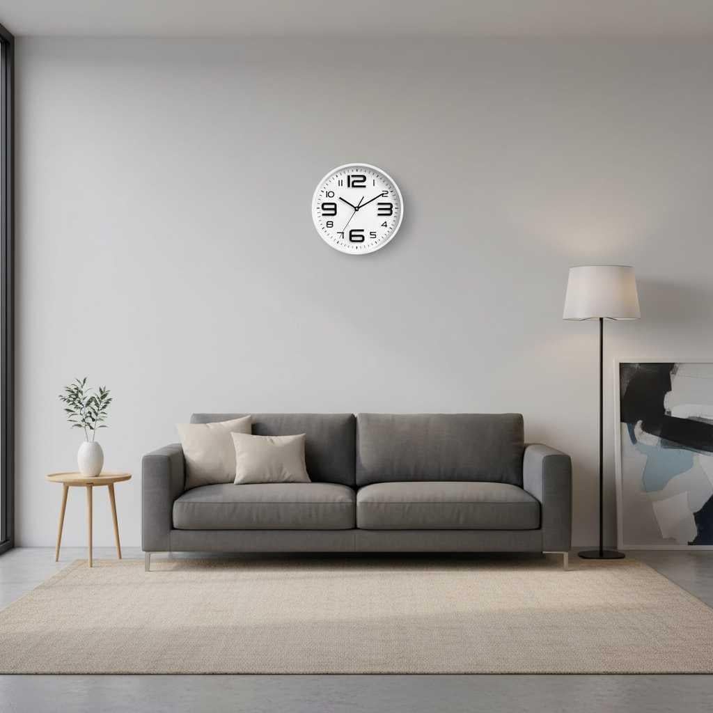 Colorful Cartoon Wall Clock | Kids Wall Clock Decor 30cm