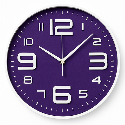 Colorful Cartoon Wall Clock | Kids Wall Clock Decor 30cm 2