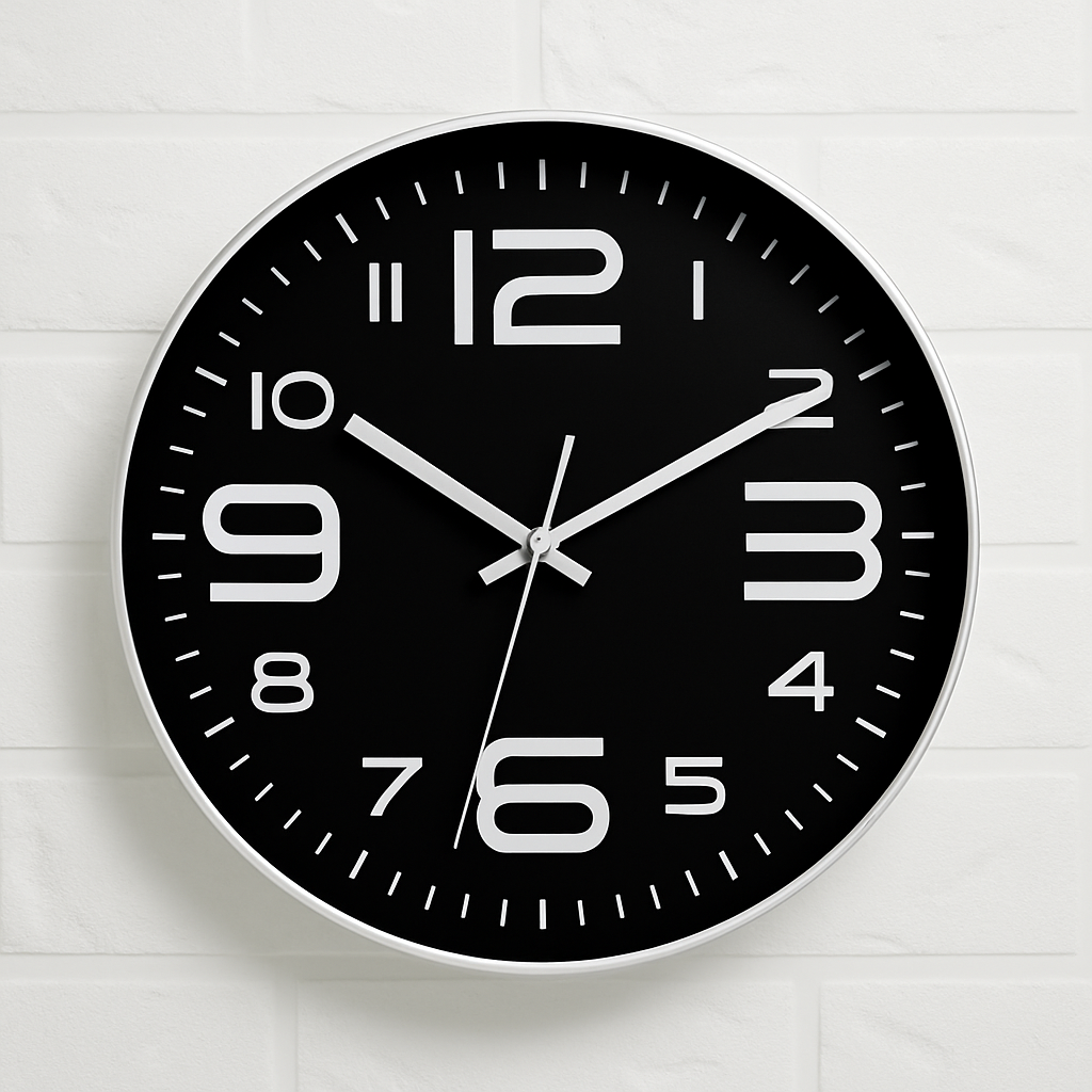 Colorful Cartoon Wall Clock | Kids Wall Clock Decor 30cm 3
