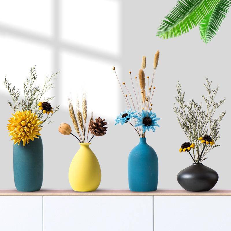 Colorful Ceramic Vase | Modern Tabletop Decor 3
