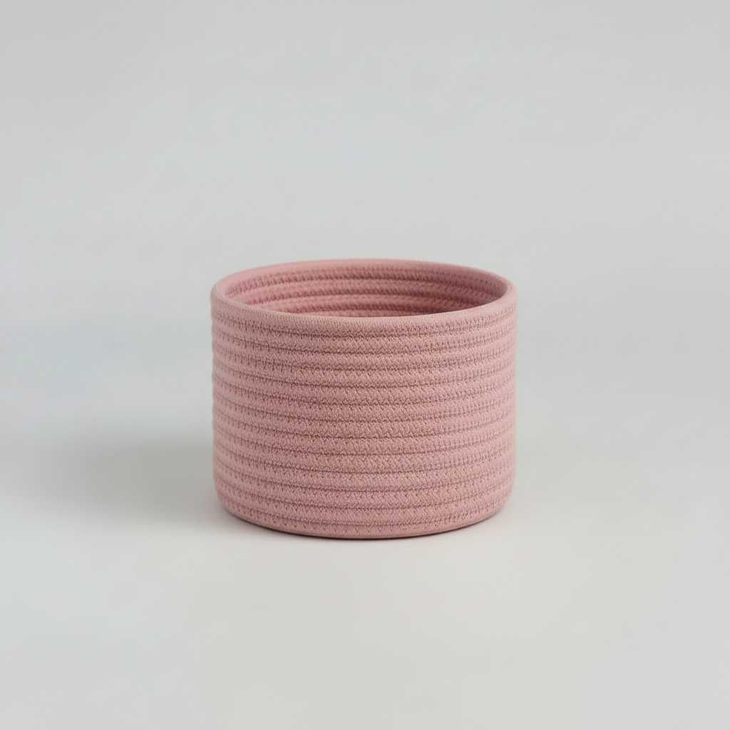 Cotton Rope Storage Baskets | Eco-Friendly Organizer for Toys