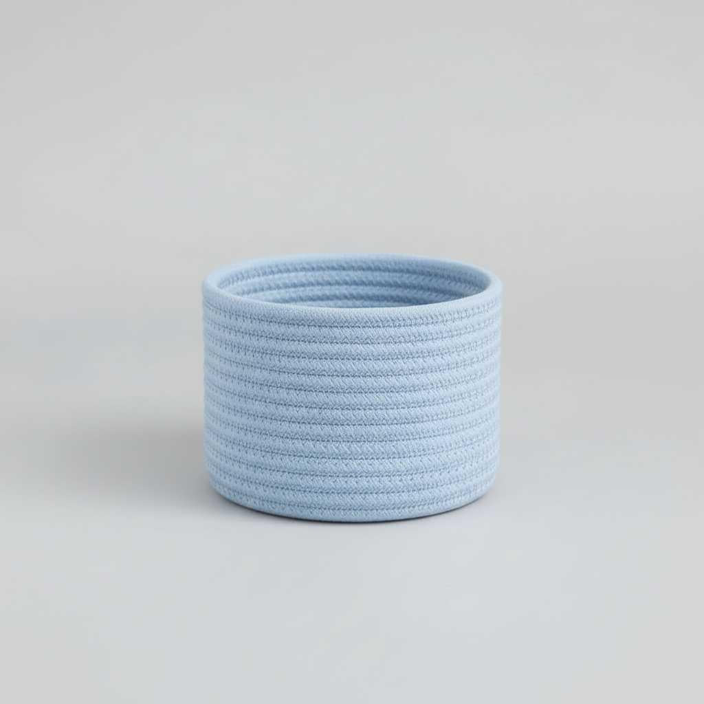 Cotton Rope Storage Baskets | Eco-Friendly Organizer for Toys