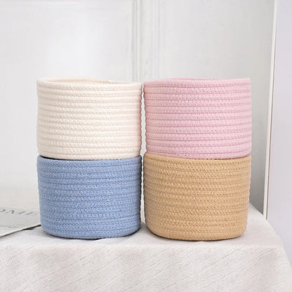 Cotton Rope Storage Baskets | Eco-Friendly Organizer for Toys 5