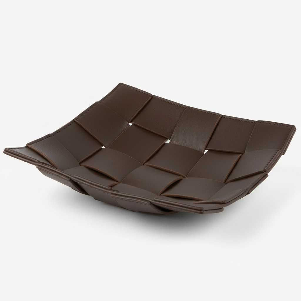 Elegant PU Leather Storage Tray | Key and Miscellaneous Organizer