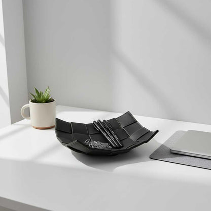 Elegant PU Leather Storage Tray | Key and Miscellaneous Organizer