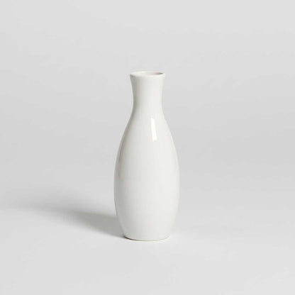 Modern White Ceramic Floor Vase | Stylish Home Decor