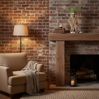 Natural Wooden Vase | Unique Plant Decoration