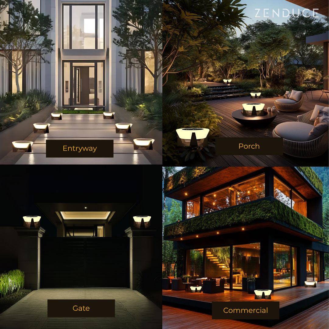 Noctara Solar Outdoor Lights | IP65 Waterproof Landscape Light 2