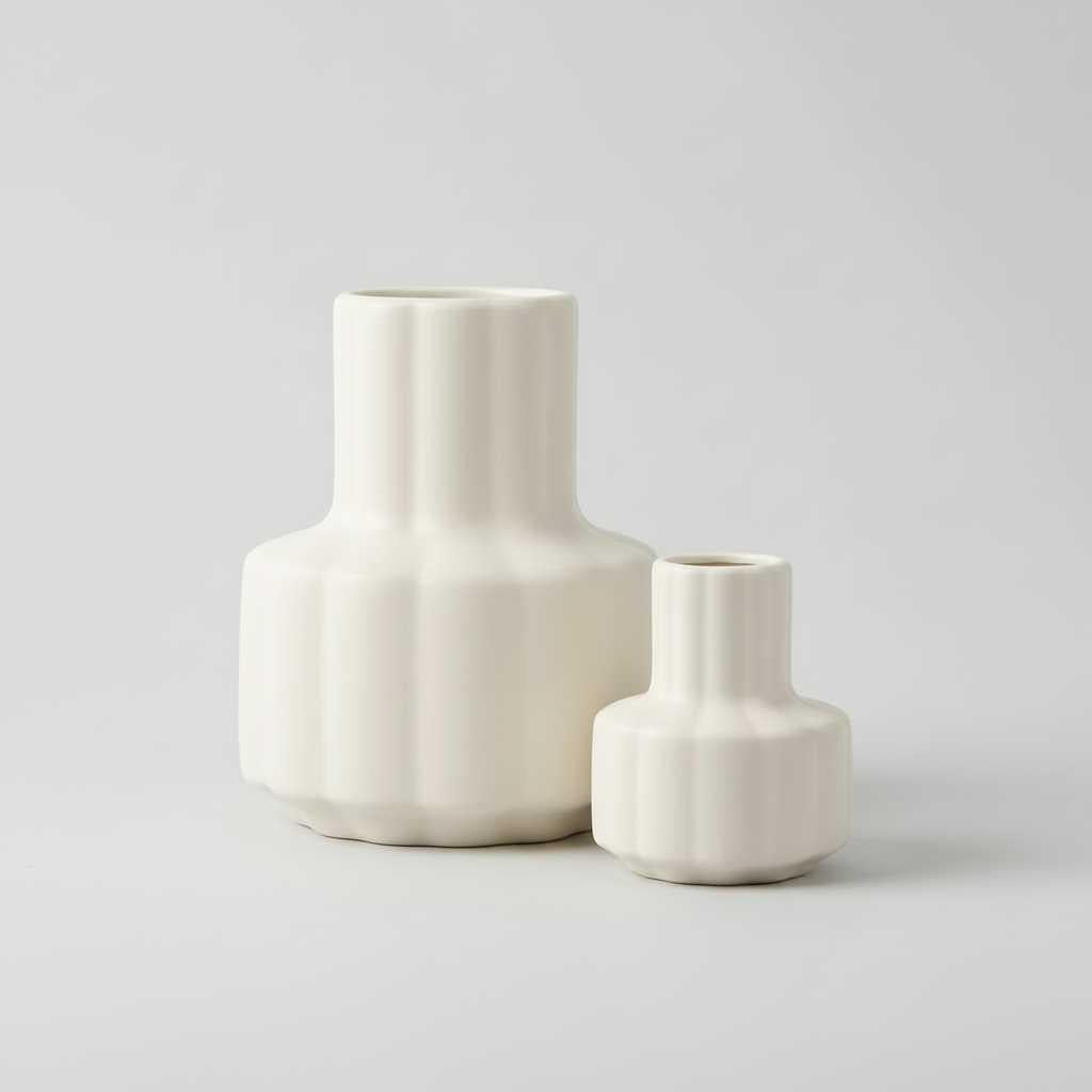 Nordic Minimalist Flower Vase | Decorative Vases for Home Decor