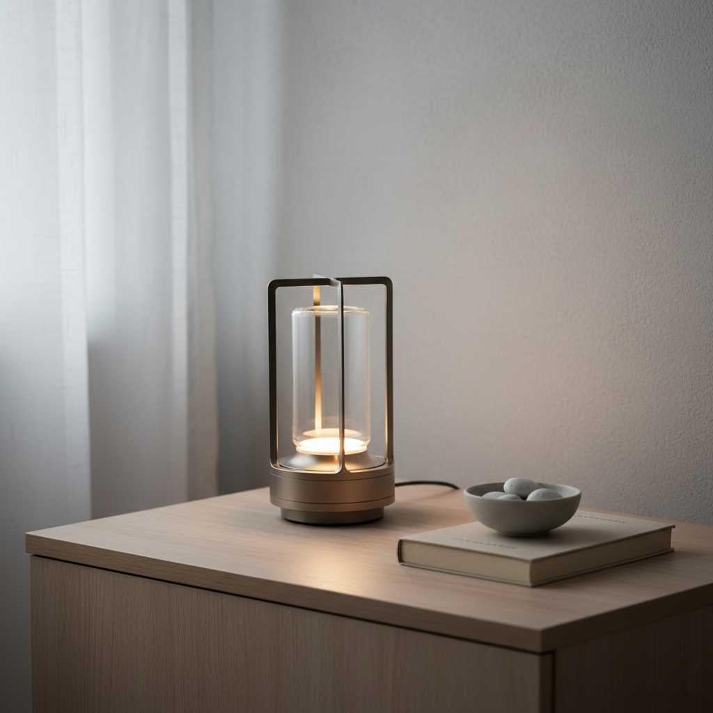 Serenity Lantern | Rechargeable LED Light for Indoor Outdoor Use
