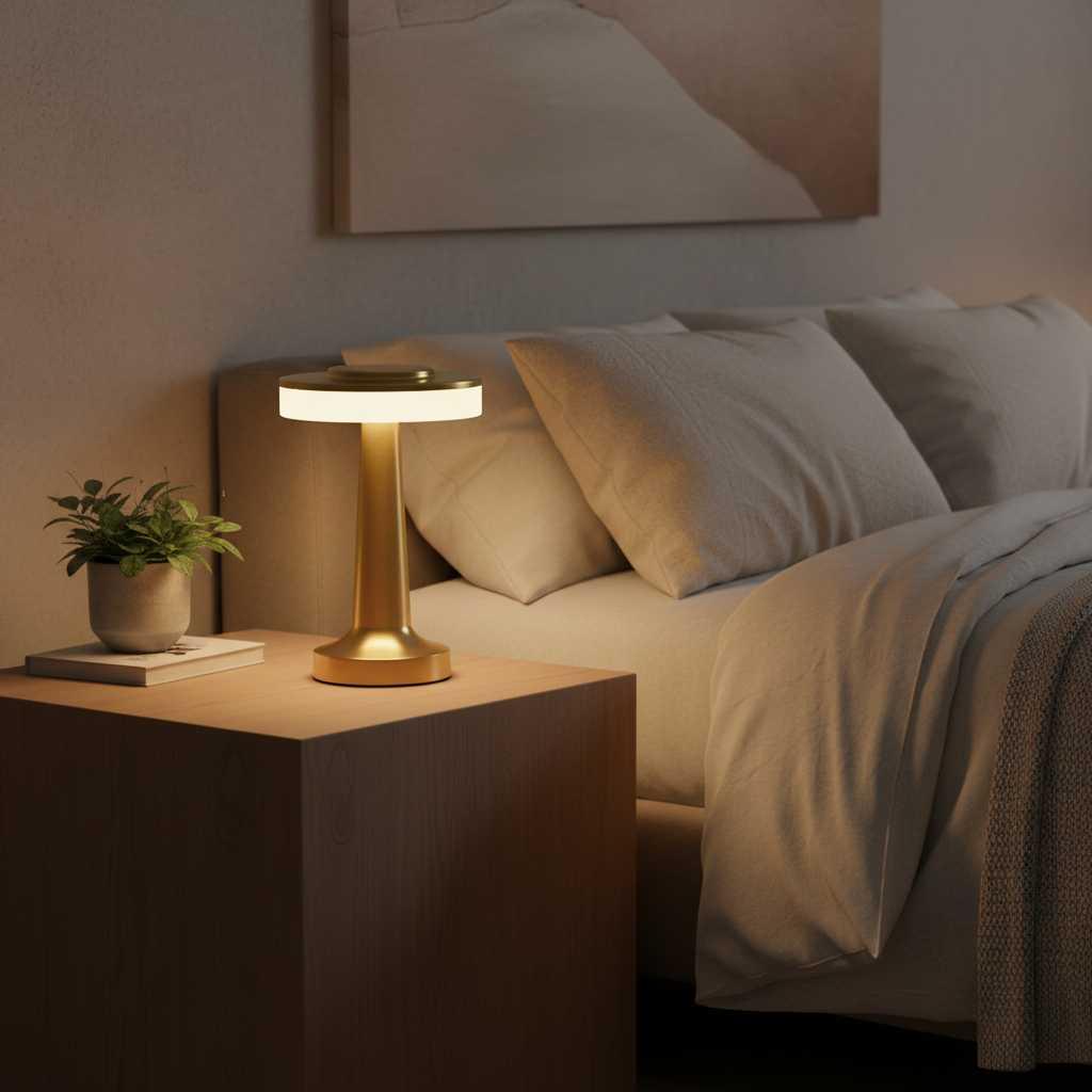 Sylvia | Rechargeable Cordless Table Lamp with Dimming Features