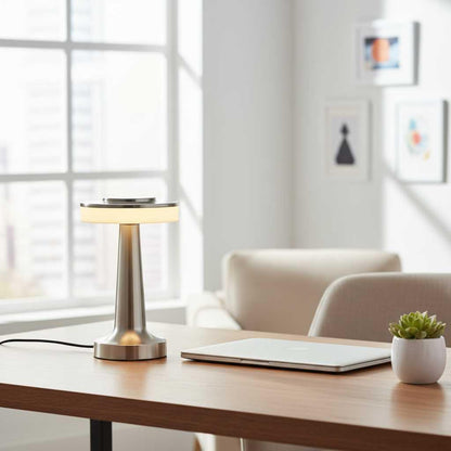 Sylvia | Rechargeable Cordless Table Lamp with Dimming Features