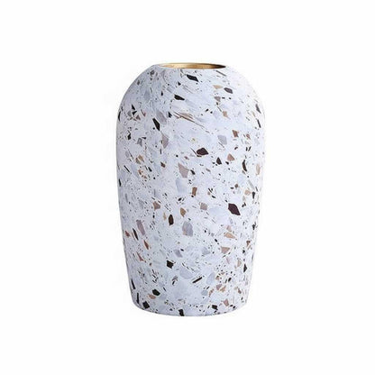 Terrazzo Ceramic Vase | Modern Flower Vase for Home Decor