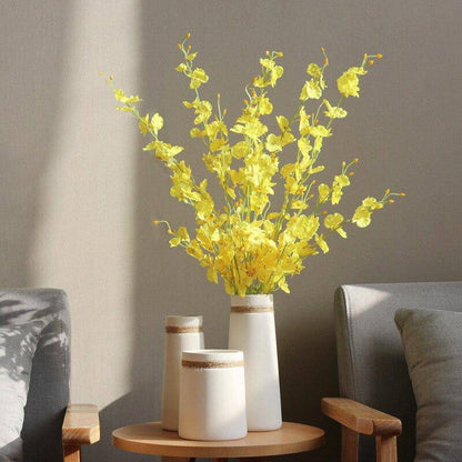 White Ceramic Vase | Modern Japanese Artist Style 3