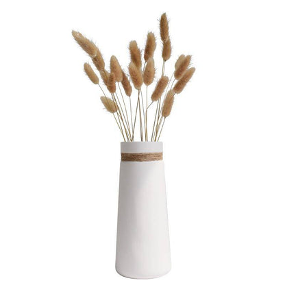 White Ceramic Vase | Modern Japanese Artist Style 7